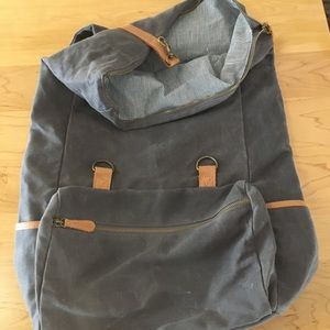 Magnolia canvas backpack